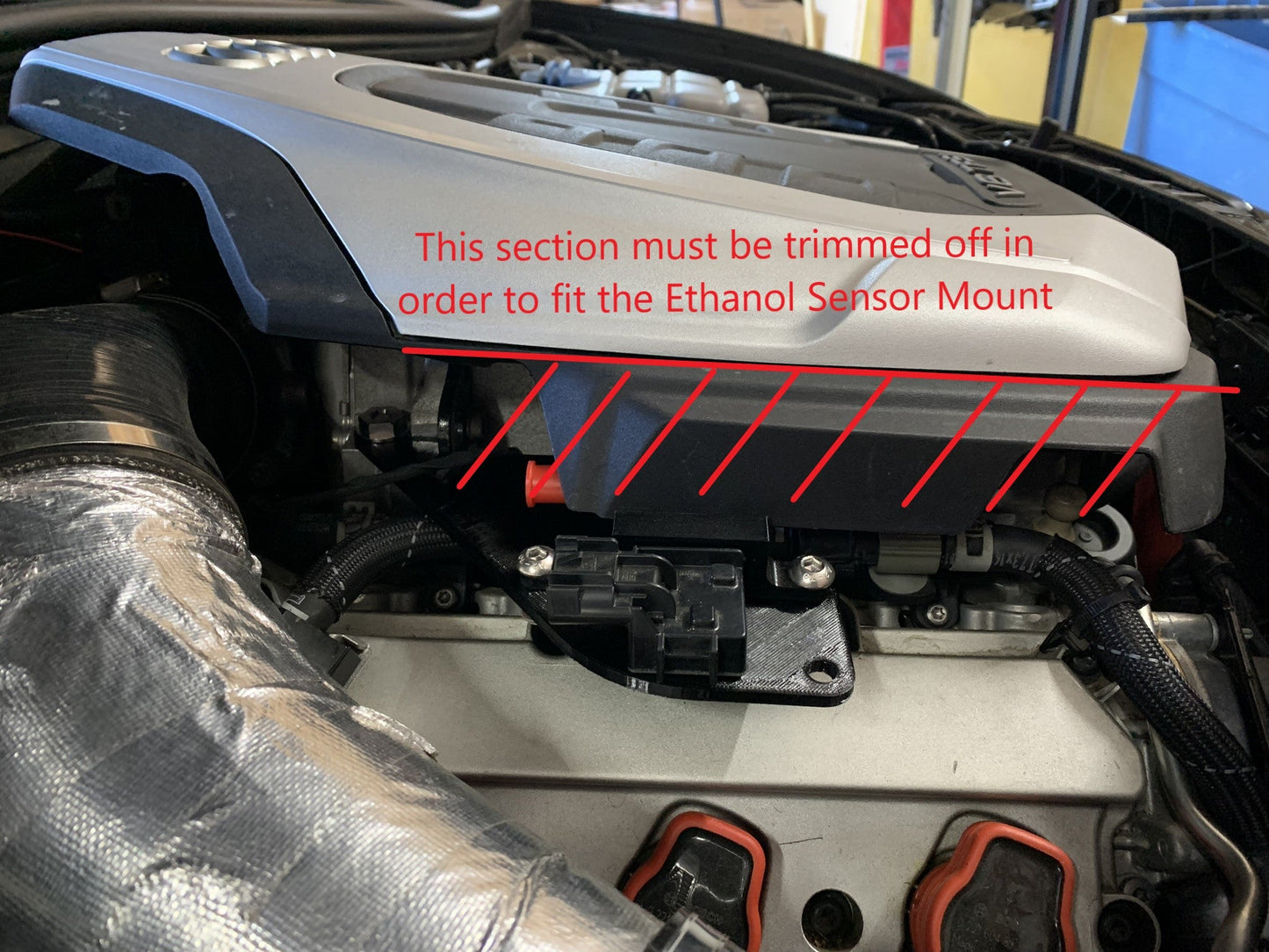 Audi 3.0T Gen 2 (CREC) Ethanol Sensor Mount