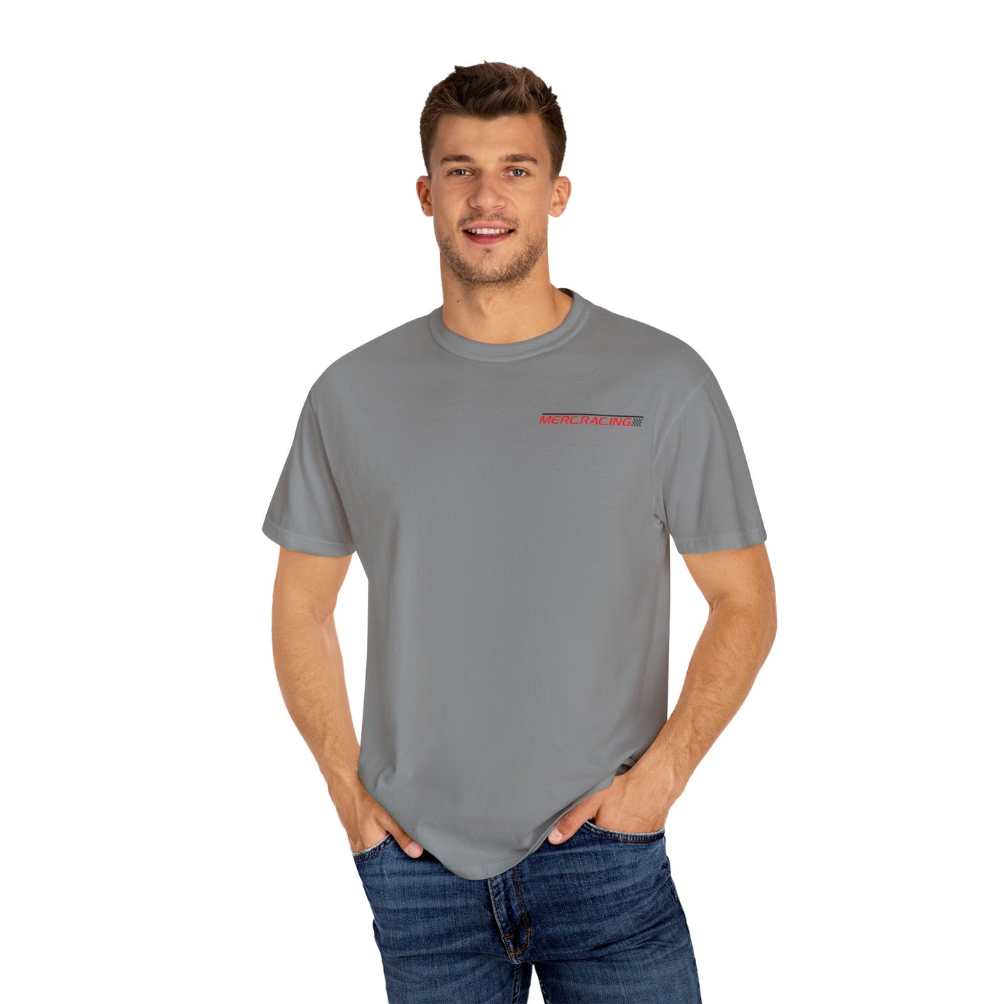 MercRacing Graphic T-Shirt — Racing Logo Tee (Front & Back)