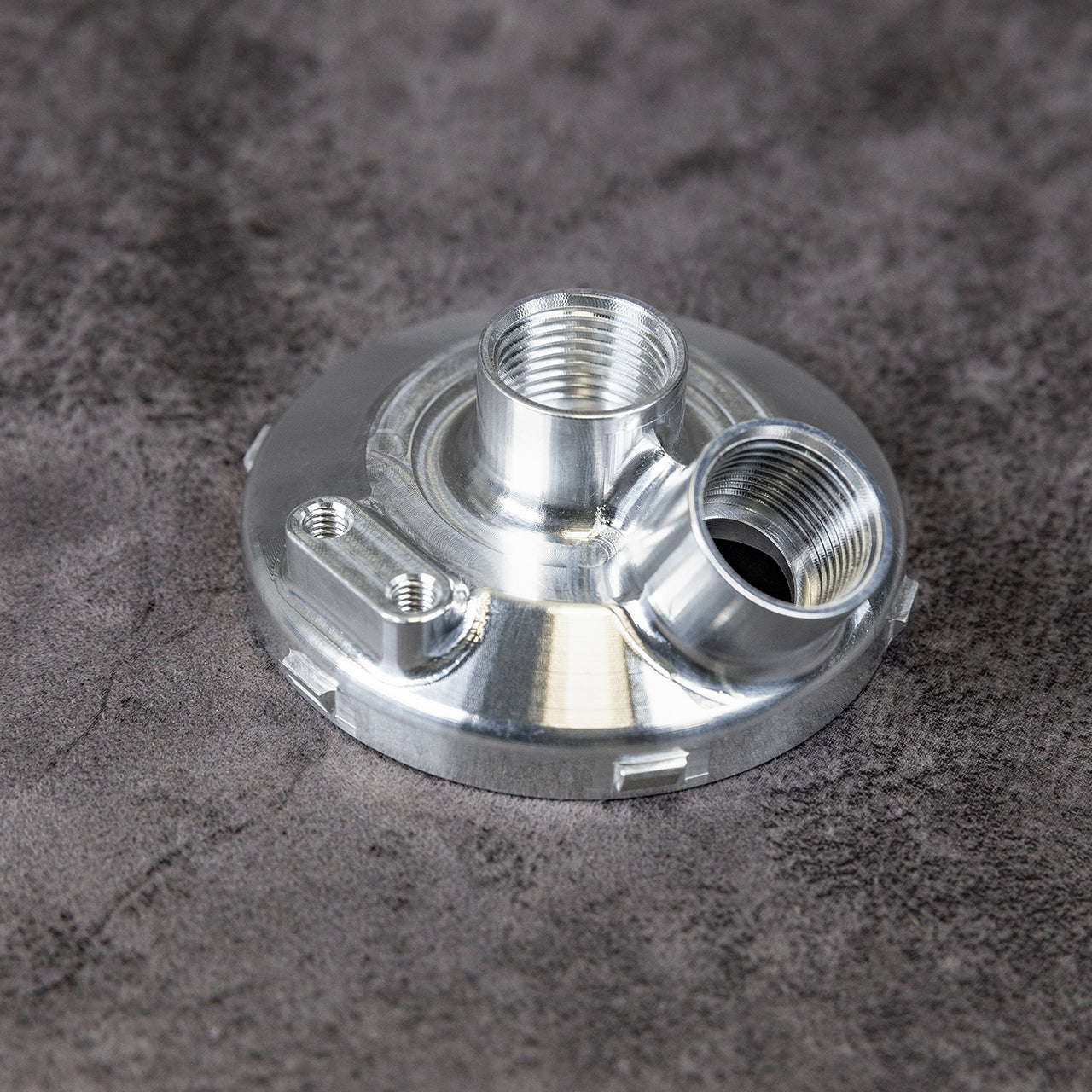 Billet PCV Housing Adapter for 3.0T PCV Relocation