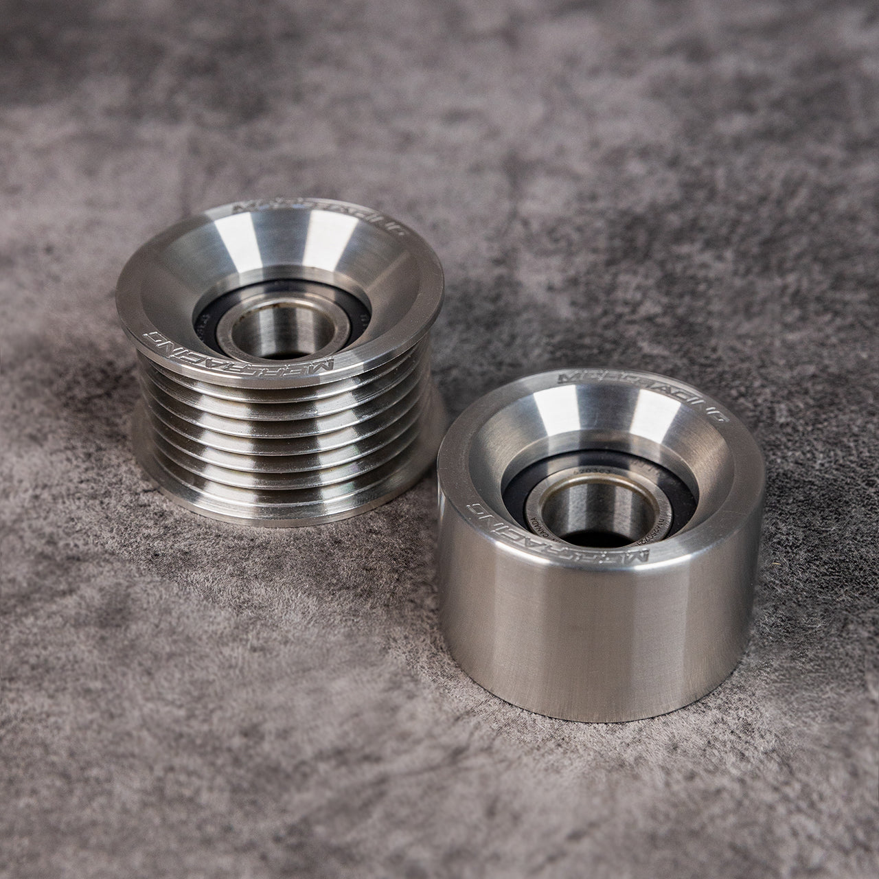 Stainless Steel Tensioner Pulley Upgrade Set