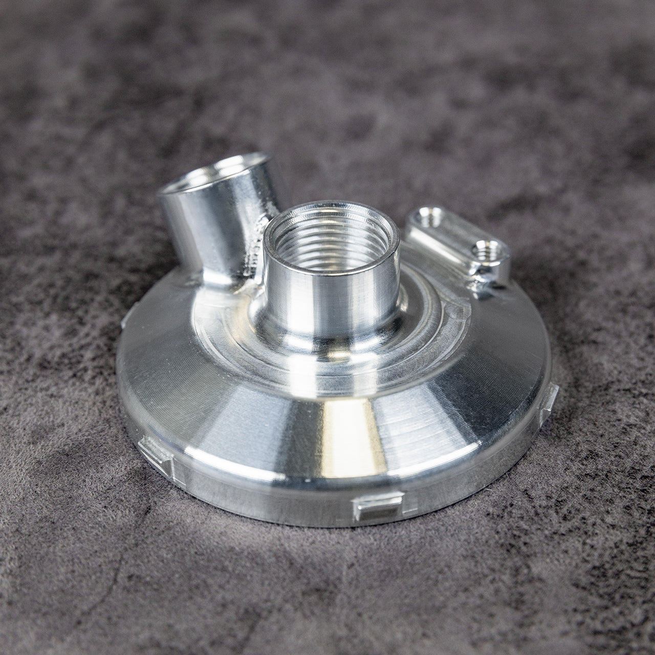 Billet PCV Housing Adapter for 3.0T PCV Relocation