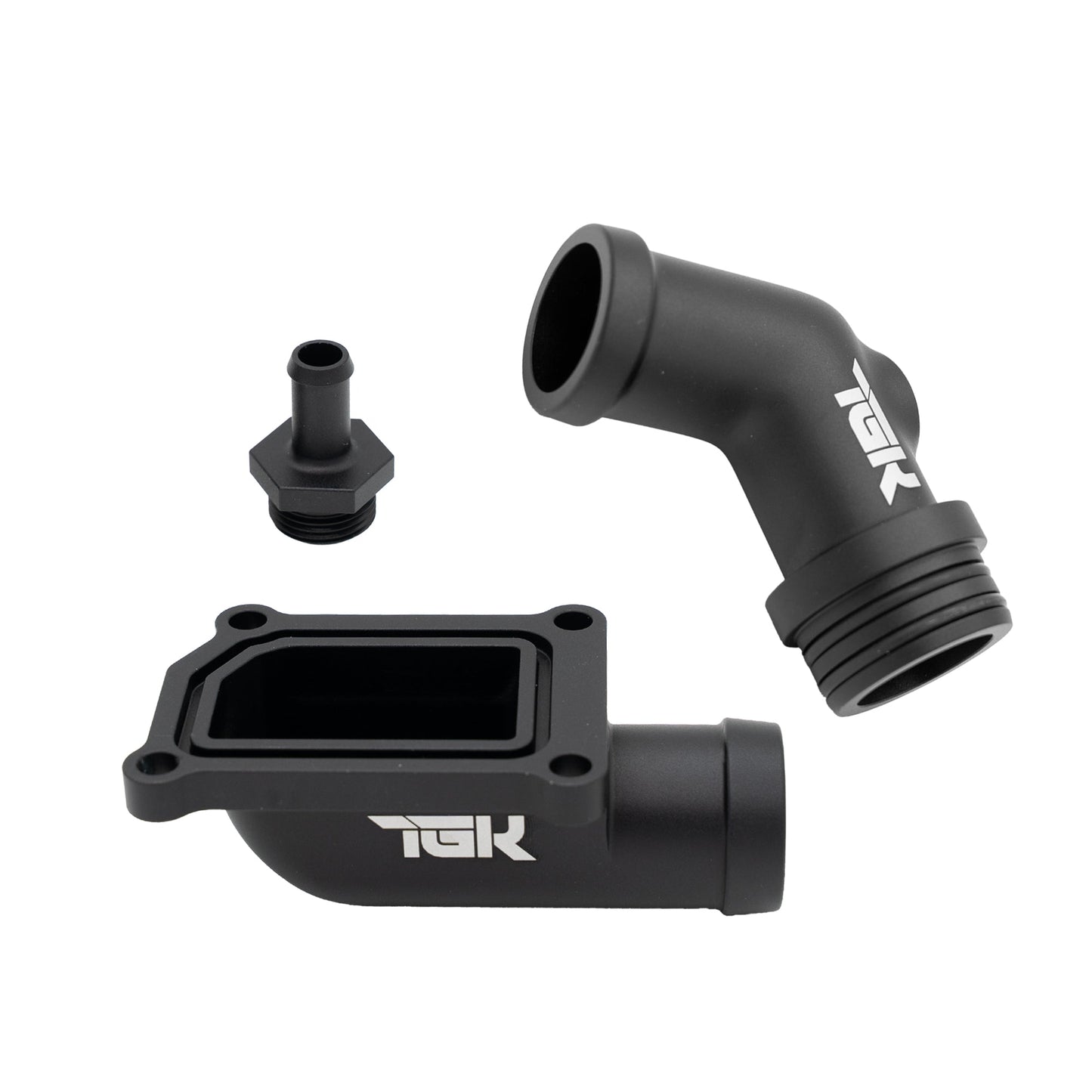 TGK Motorsport Audi 4.0T Front Thermostat Billet Piping Kit