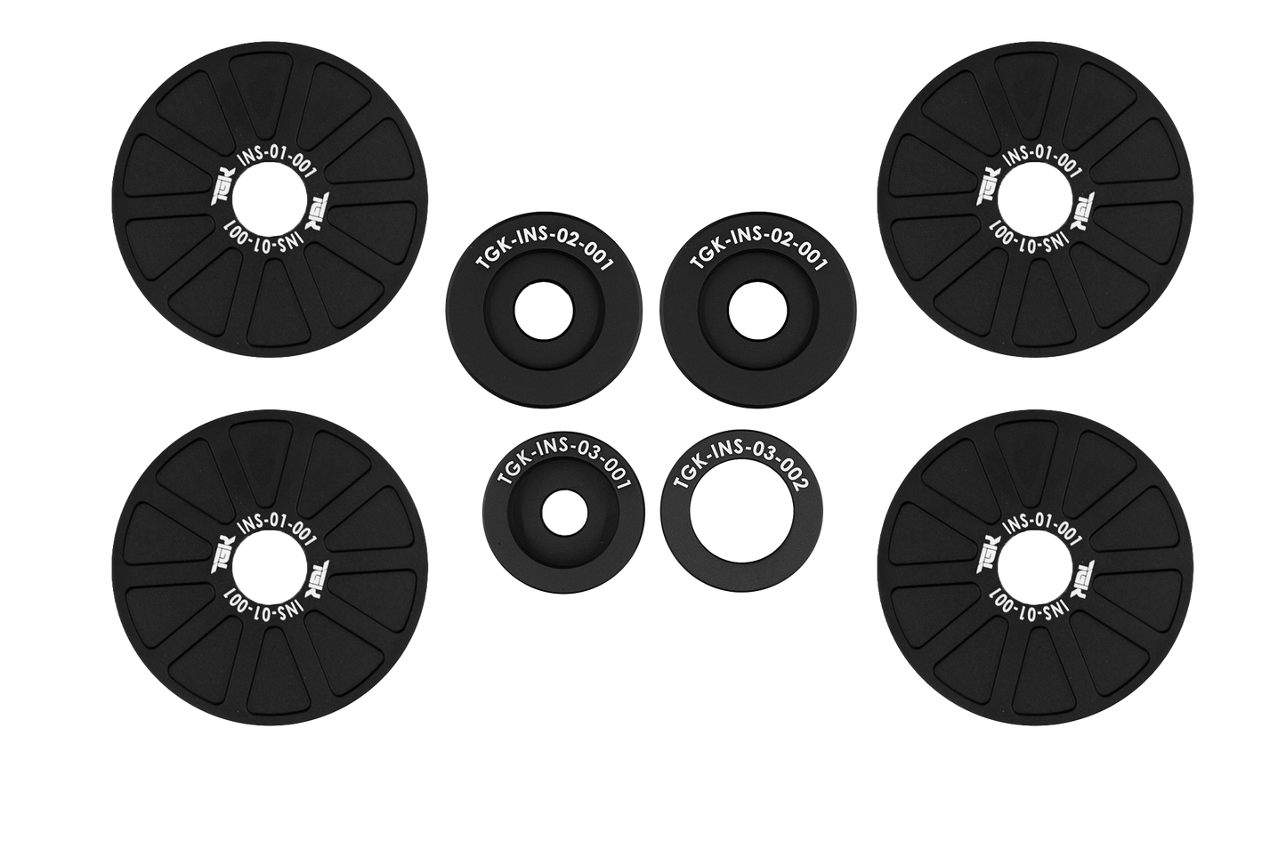 TGK Motorsport Complete Billet Rear End Insert Kit - Audi D4